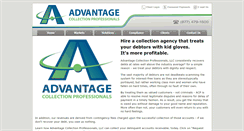 Desktop Screenshot of advantagecollections.com